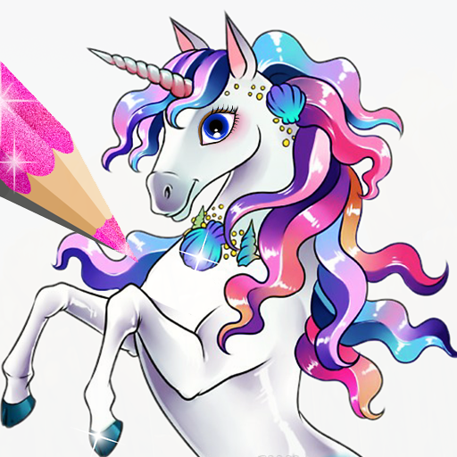 Surprise Dolls Unicorn Glitter Coloring Pages Google Play De