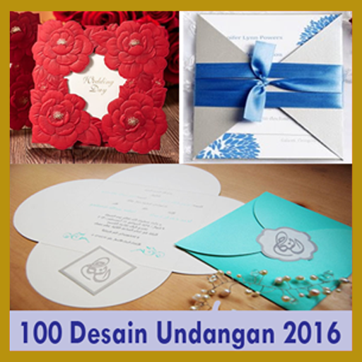 100 Desain Undangan Nikah 2016