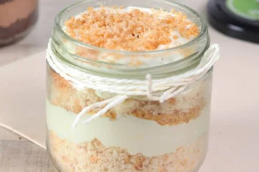 Butterscotch Cake In Jar [1 Piece]