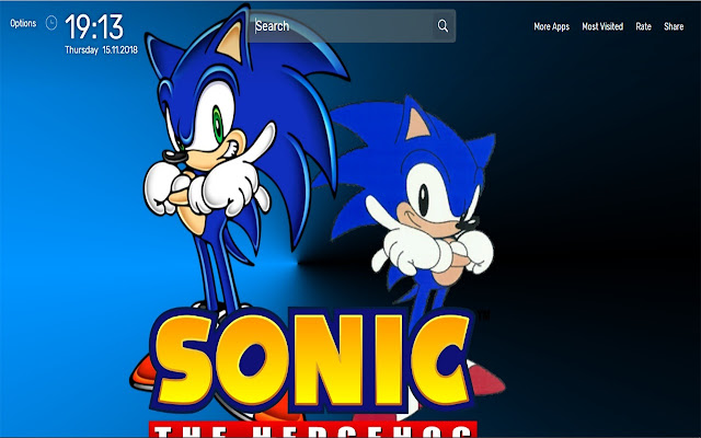 Sonic The Hedgehog Wallpapers NewTab Theme