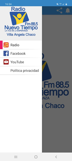 Screenshot Radio nuevo tiempo fm 88.5