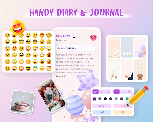 Screenshot Daily Journal: Diary with Lock