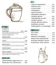 Grandmama's Cafe menu 2