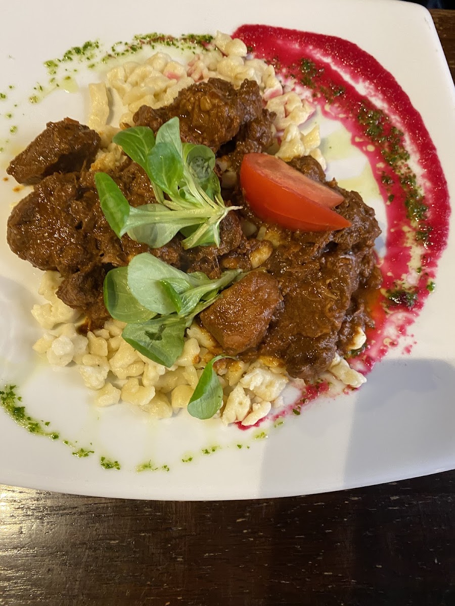 Beef goulash