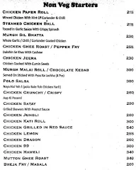 Cocohut Family Resturant & Bar menu 3