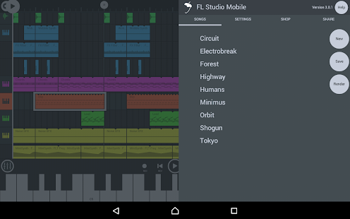  FL Studio Mobile – Vignette de la capture d'écran 