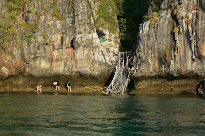 Enjoy Phi Phi Leh surrounded by steep limestone cliffs