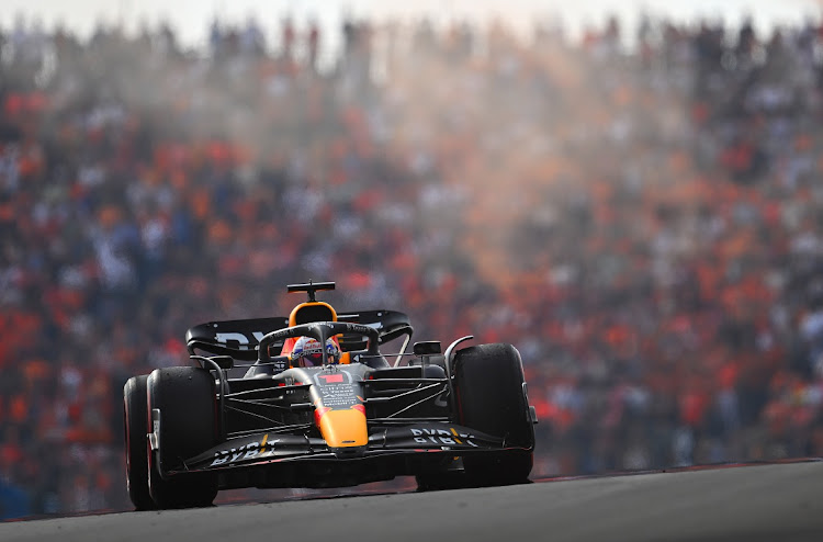 Max Verstappen of the Netherlands driving the Oracle Red Bull Racing RB18 on track during the F1 Grand Prix of The Netherlands at Circuit Zandvoort in Zandvoort, the Netherlands, September 4 2022. Picture: CLIVE MASON/GETTY IMAGES