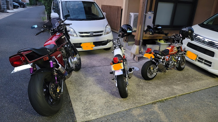 カローラレビンのエイプ50・ミニモト・中華製フロントブレーキディスク化キットに関するカスタム事例の投稿画像7枚目