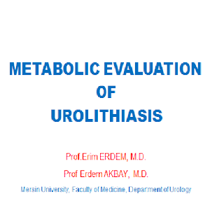 Download Metabolic Evaluation of Urolithiasis For PC Windows and Mac