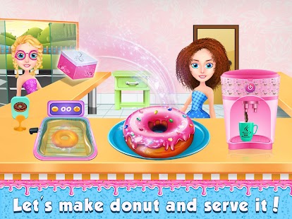 Donut Bakery Shop - Kids Food Maker Games 1.1.6 APK + Mod (المال غير محدود) إلى عن على ذكري المظهر