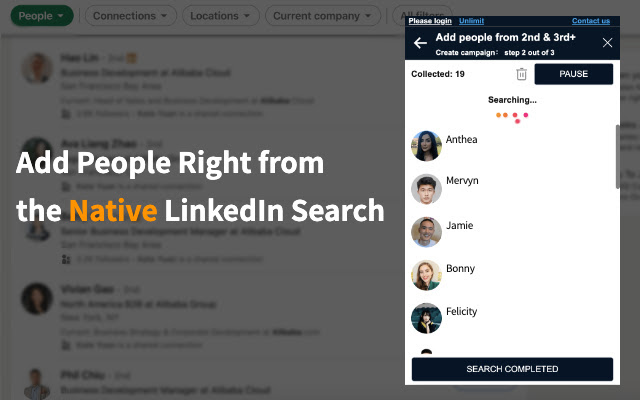 LinkedIn Auto Connect Tool