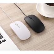 Chuột Máy Tính Có Dây Văn Phòng Cổng Usb Siêu Mỏng Nhẹ Cho Laptop / Pc