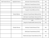 Shichimi Shokudo menu 3