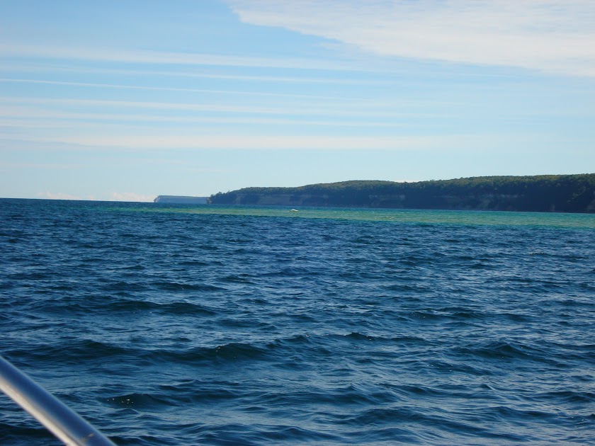 A look at the coastline between dives