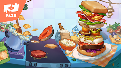 Screenshot Burger Maker Kids Cooking Game