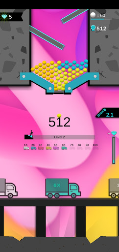 Screenshot 100 Sand Balls Falling