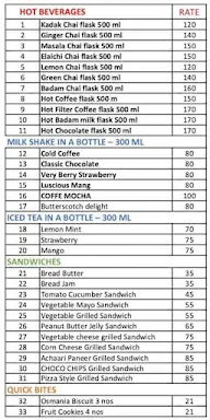 Dostea menu 1