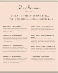 The Roman - dal 1986 menu 7