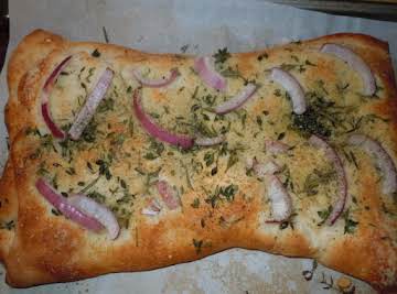 Herb Onion Foccacia