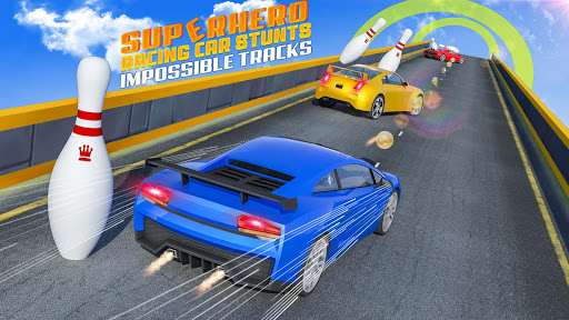 Superhero GT Racing Car Stunts New Car Games 2020