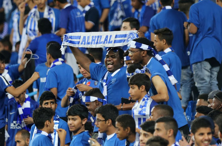 Al Hilal fans during a past match