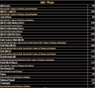 Pillai's Cafe menu 8