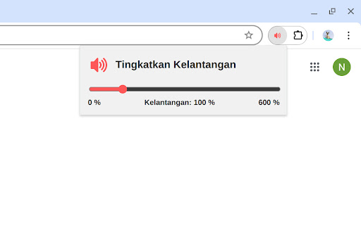 Tingkatkan Kelantangan