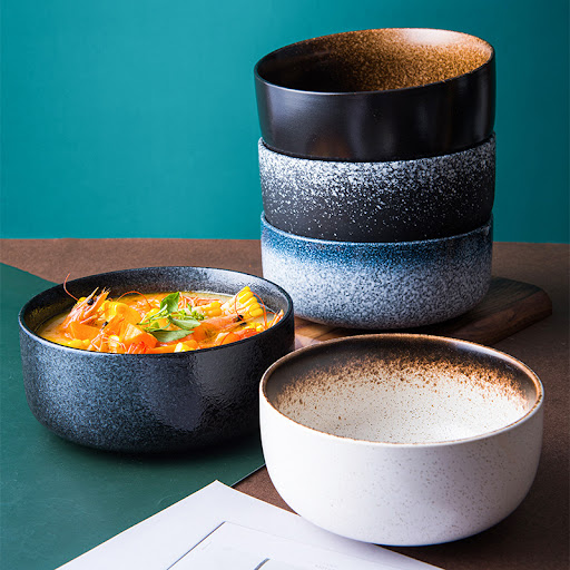 Title 1, Large Household Ceramic Creative Soup Bowl, per...