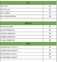 Dabba Garam menu 2