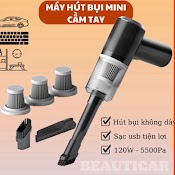 Máy Hút Bụi Cầm Tay Mini Hút Bụi Ô Tô Giường Đệm Sạc Cổng Tiếp Nối Usb Tiện Nghi Nhỏ Gọn - Hb1