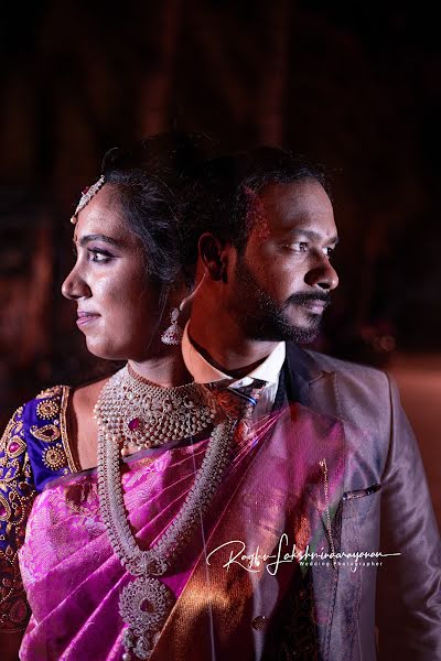 結婚式の写真家Raghu Lakshminaarayanan (lakshminaarayan)。2021 4月9日の写真