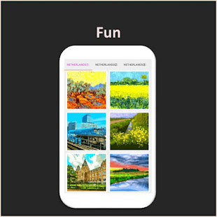 Color by Number - netherlands - Pixel Art - náhled