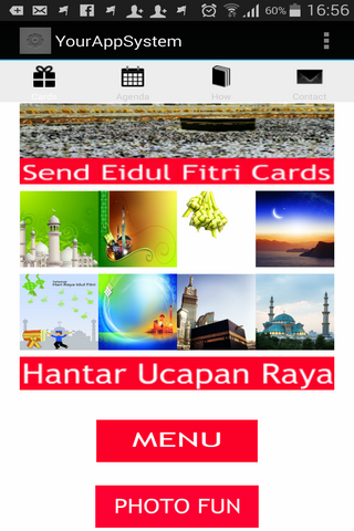 Eid Mubarak Greeting Ecard