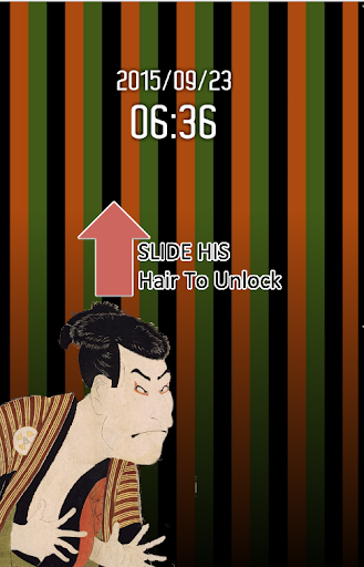 UKIYOE SHARAKU lockscreen