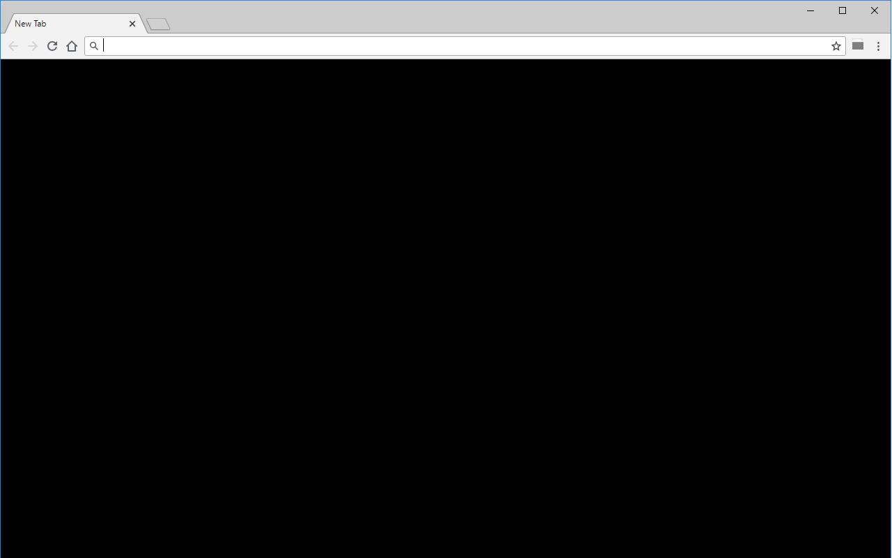 New Tab Blank Black Page Preview image 4