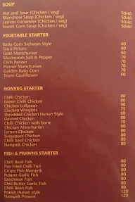 Chinese Spice menu 1