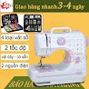 Bảo Hành Trọn Đờimáy May Mini Gia Đình, Máy May Để Bàn 12 Đường May , Có Vắt Sổ, May Được Vải Thun Kèm Chân Vịt