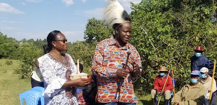 Migori Senator Ochillo Ayacko installed as a Kuria elder on Sunday.