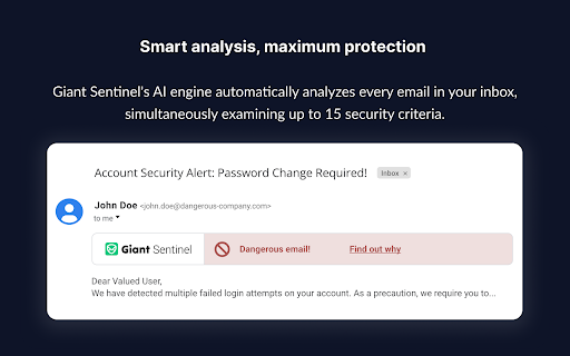 Giant Sentinel - Gmail™ Phishing Protection