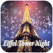 Eiffel Tower Night Keyboard  Icon