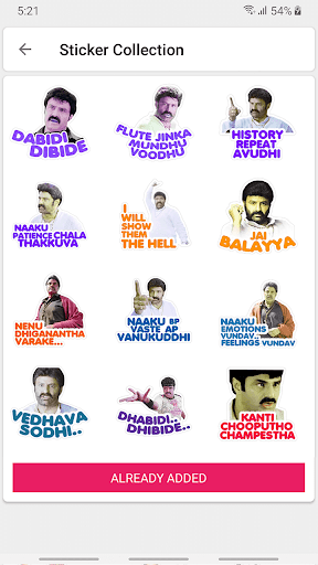 Telugu WAStickers