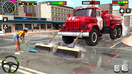 Screenshot Garbage Truck Simulator Game