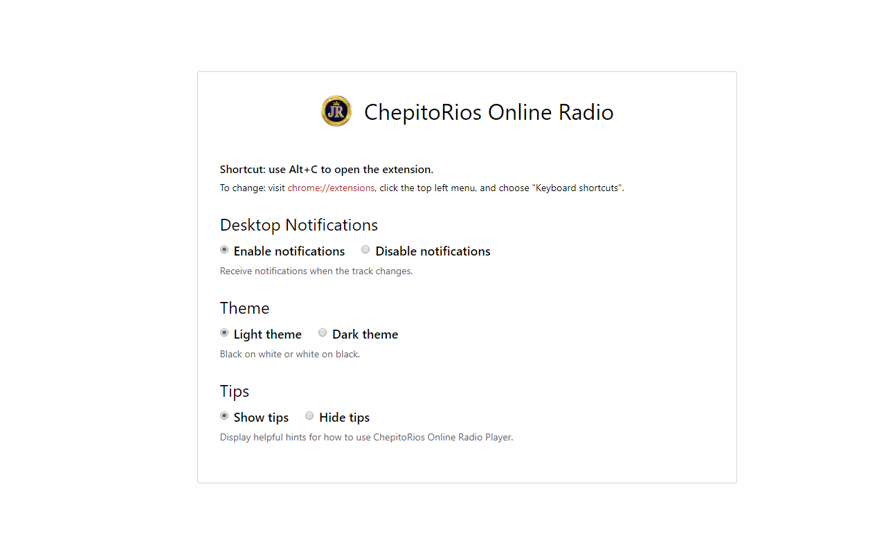 ChepitoRios Online Radio Preview image 5