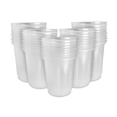 Plastic Disposable Glass - 50 pc