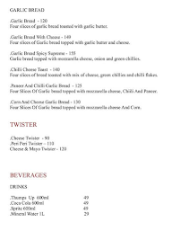 Sandwich Club menu 4