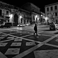 La piazza del paese di 