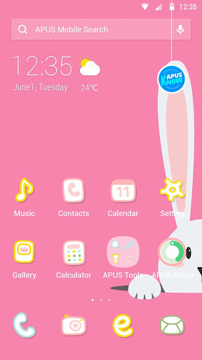 Rabbit-APUS Launcher theme