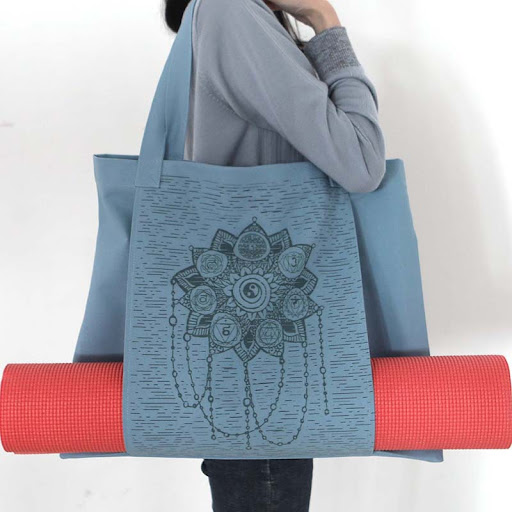 Title 4, Large Capacity Extra Thick Cotton Canvas Yoga M...