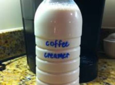 home made coffee creamer